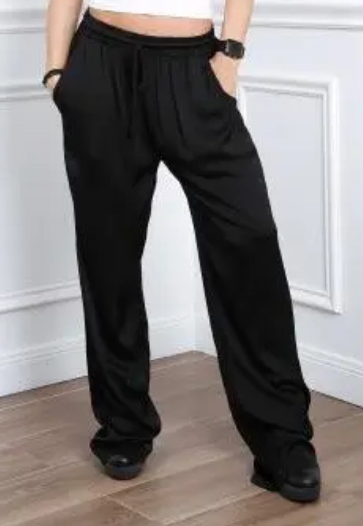 Pantalon satiné