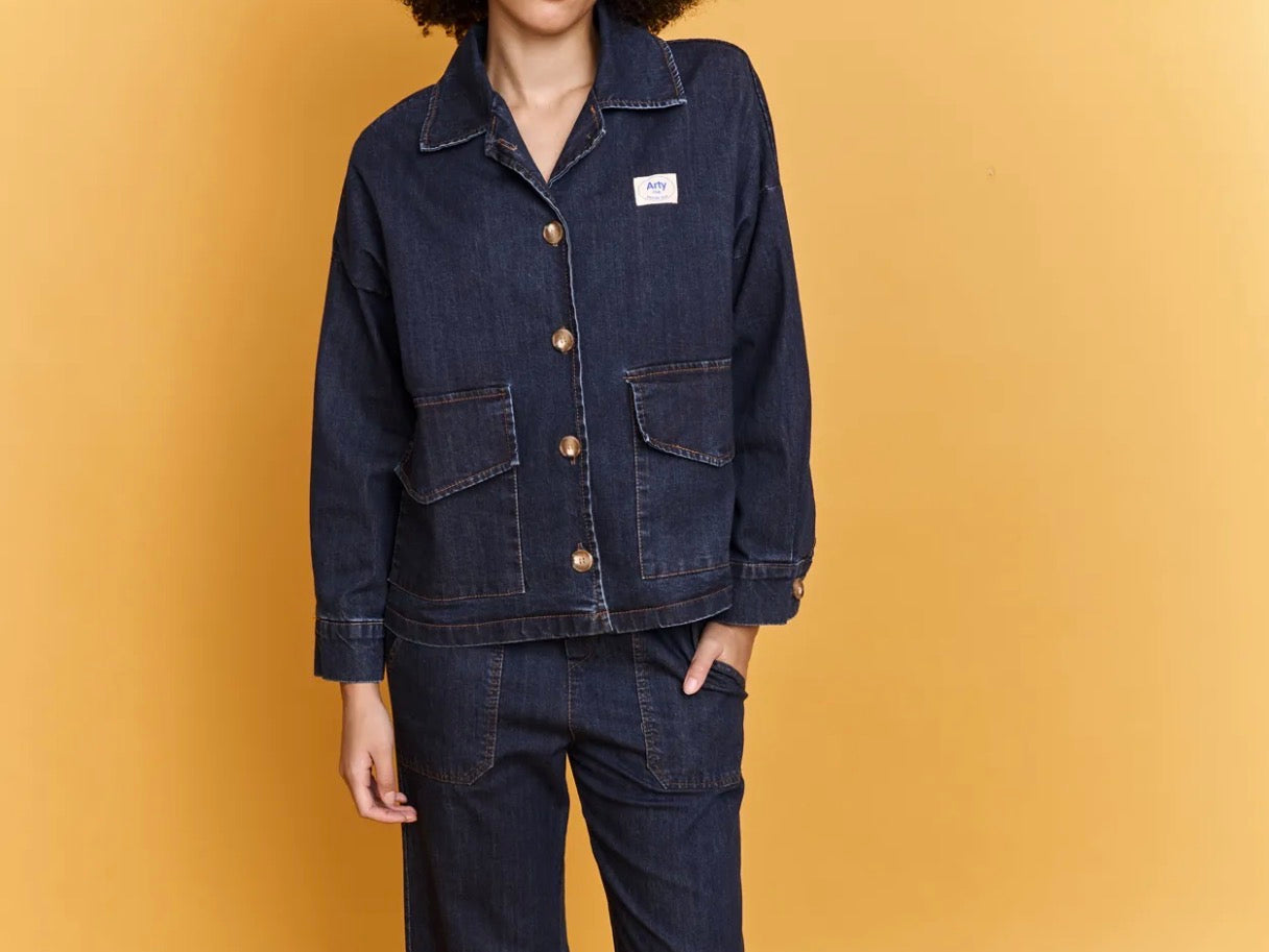 Veste brute denim