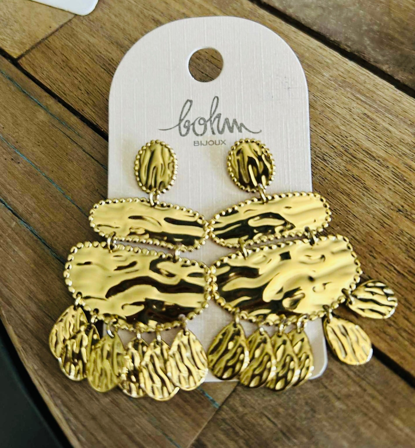 Boucles d’oreilles bohème – marque BOHM