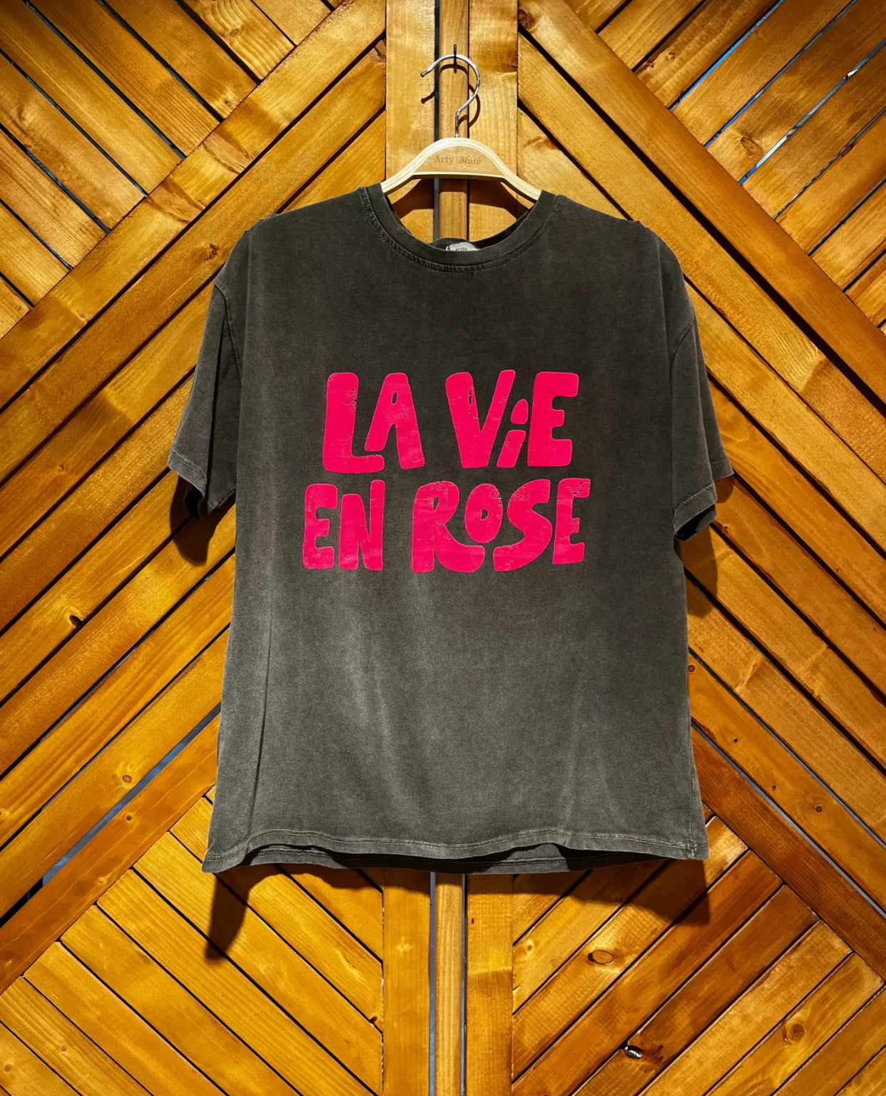 T-shirt "la vie en rose"