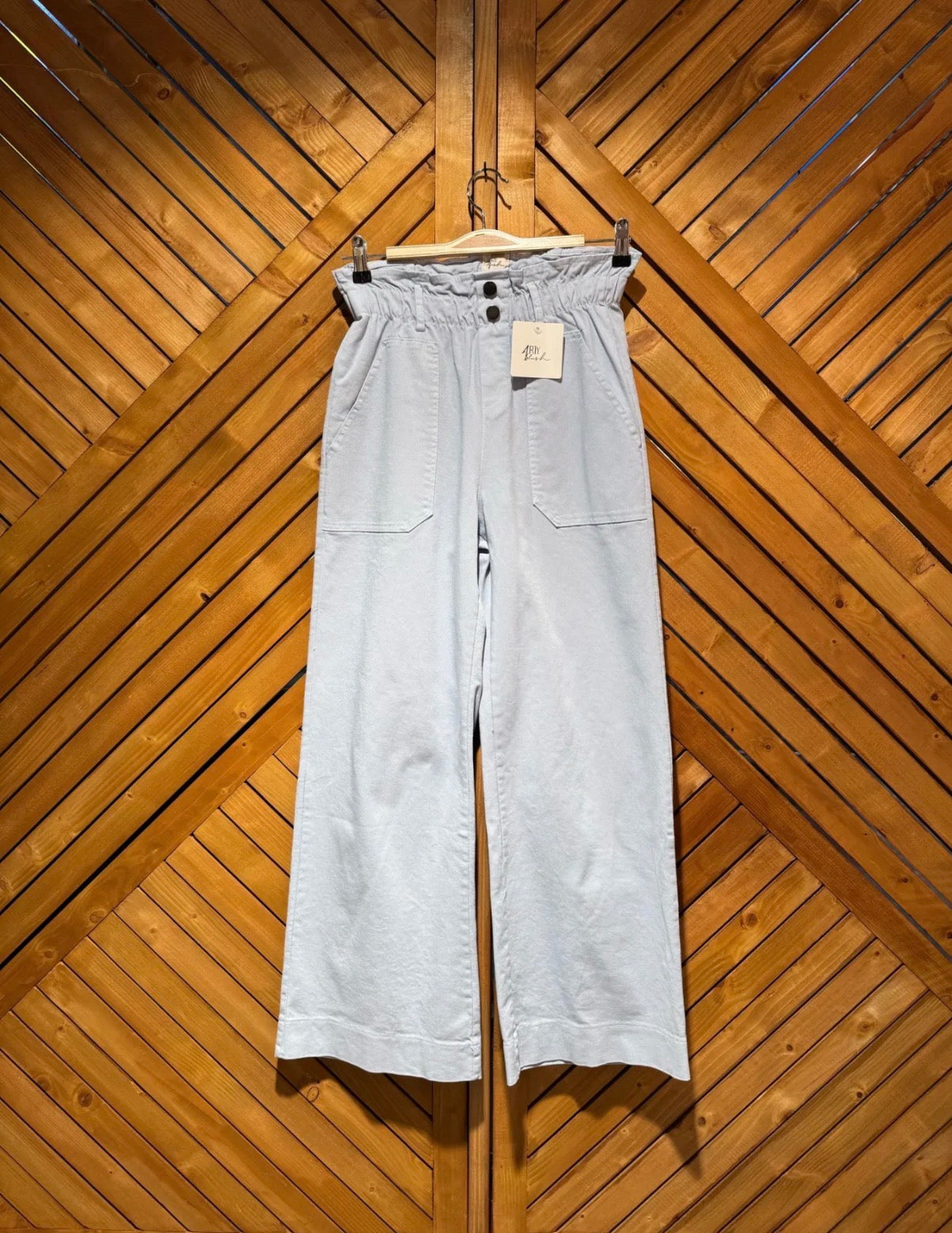 Pantalon large avec poches
