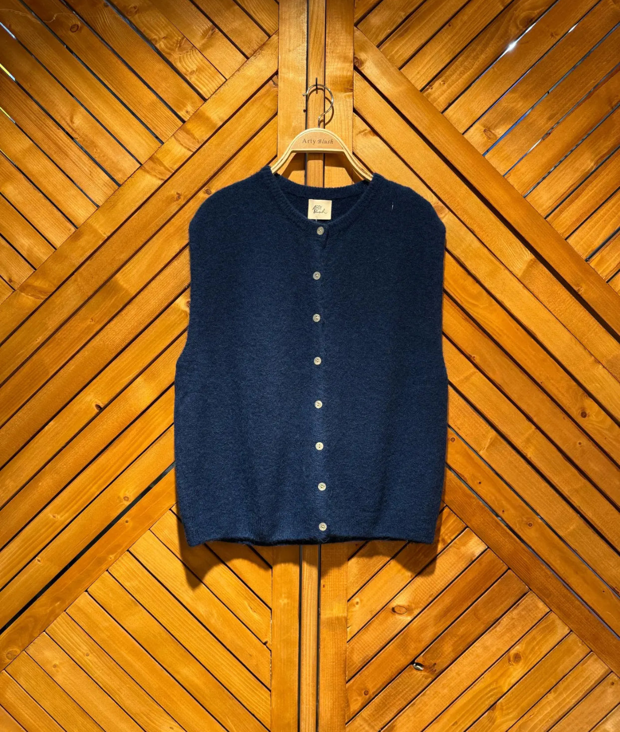 Gilet sans manches en baby alpaga – Eugenia Boutique