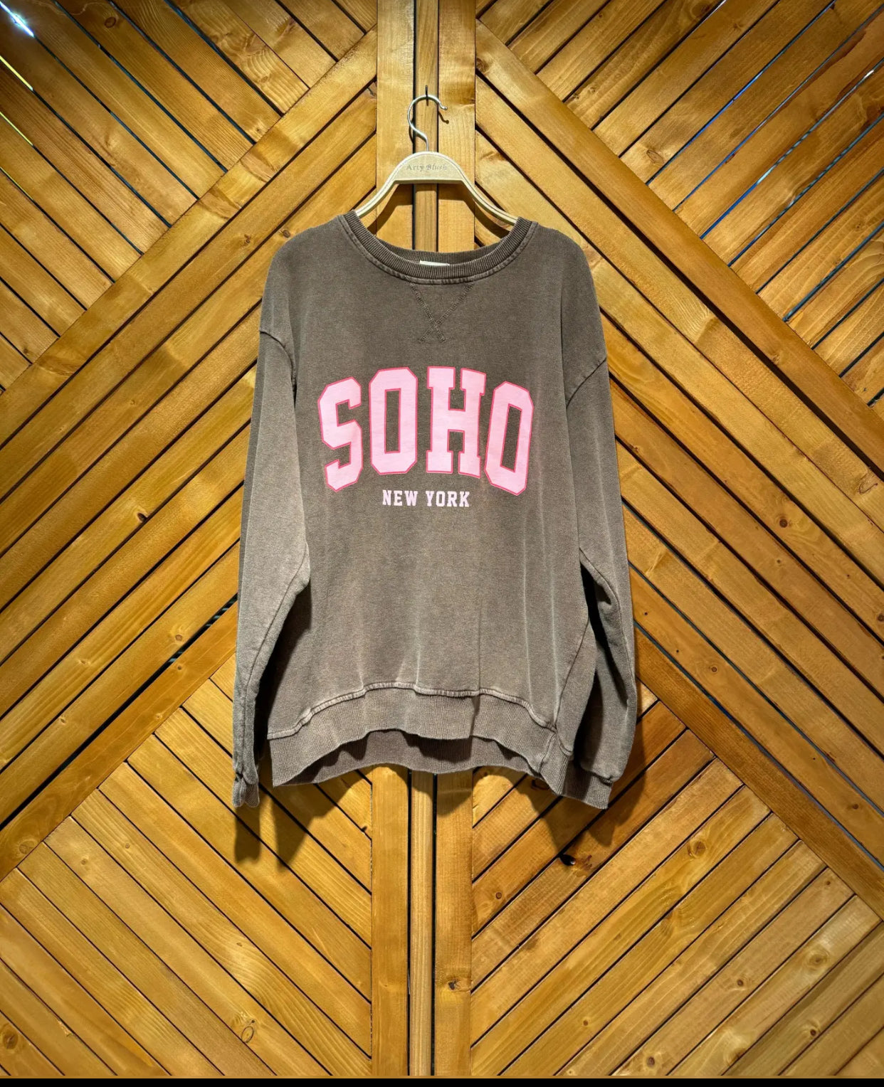 Sweat-shirt SOHO marron