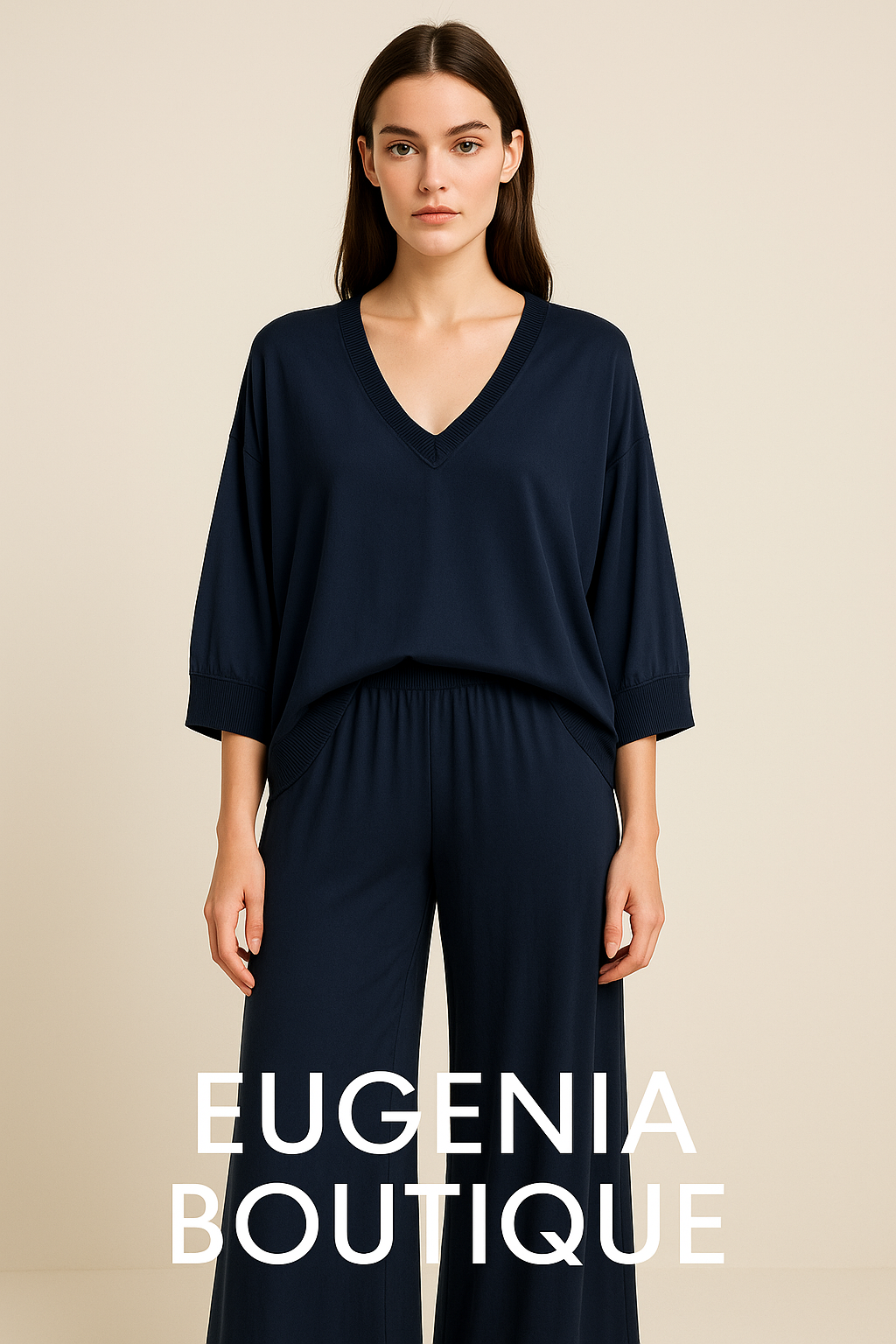 Pantalon fluide large