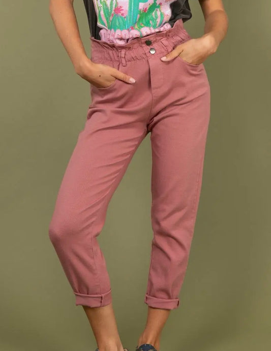 Pantalon momfit