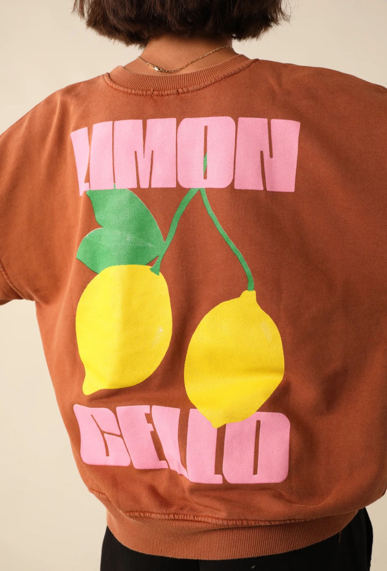 Sweat-shirt limoncello