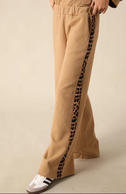 Pantalon jogging lignes léo