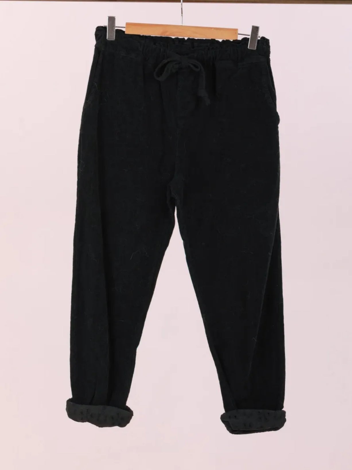 Pantalon chino velours