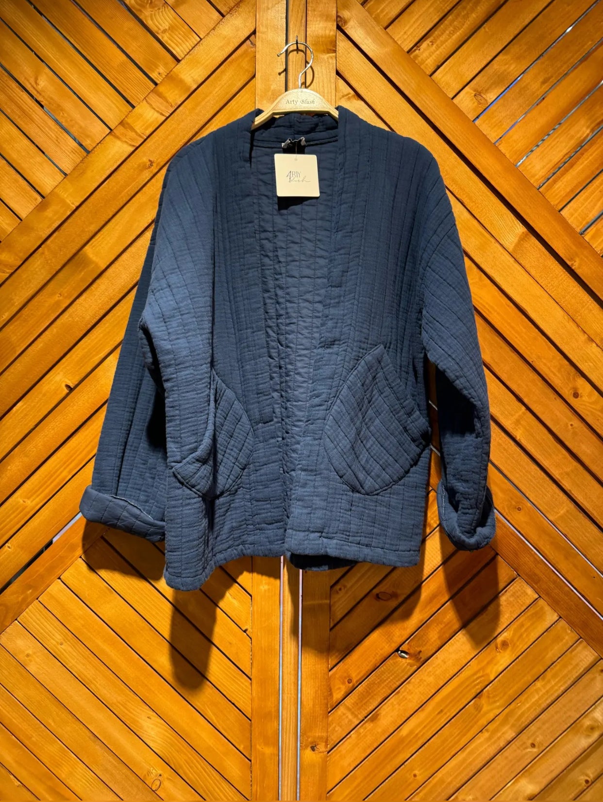 Veste matelassée coupe kimono