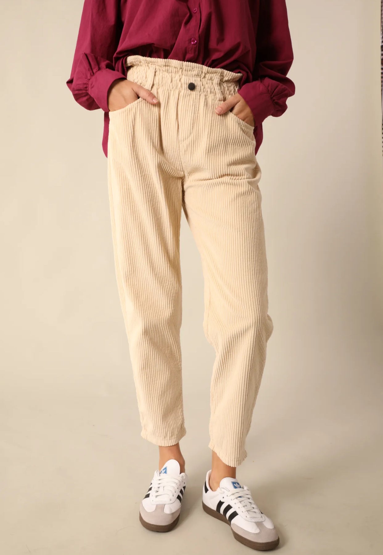 Pantalon monfit en velours