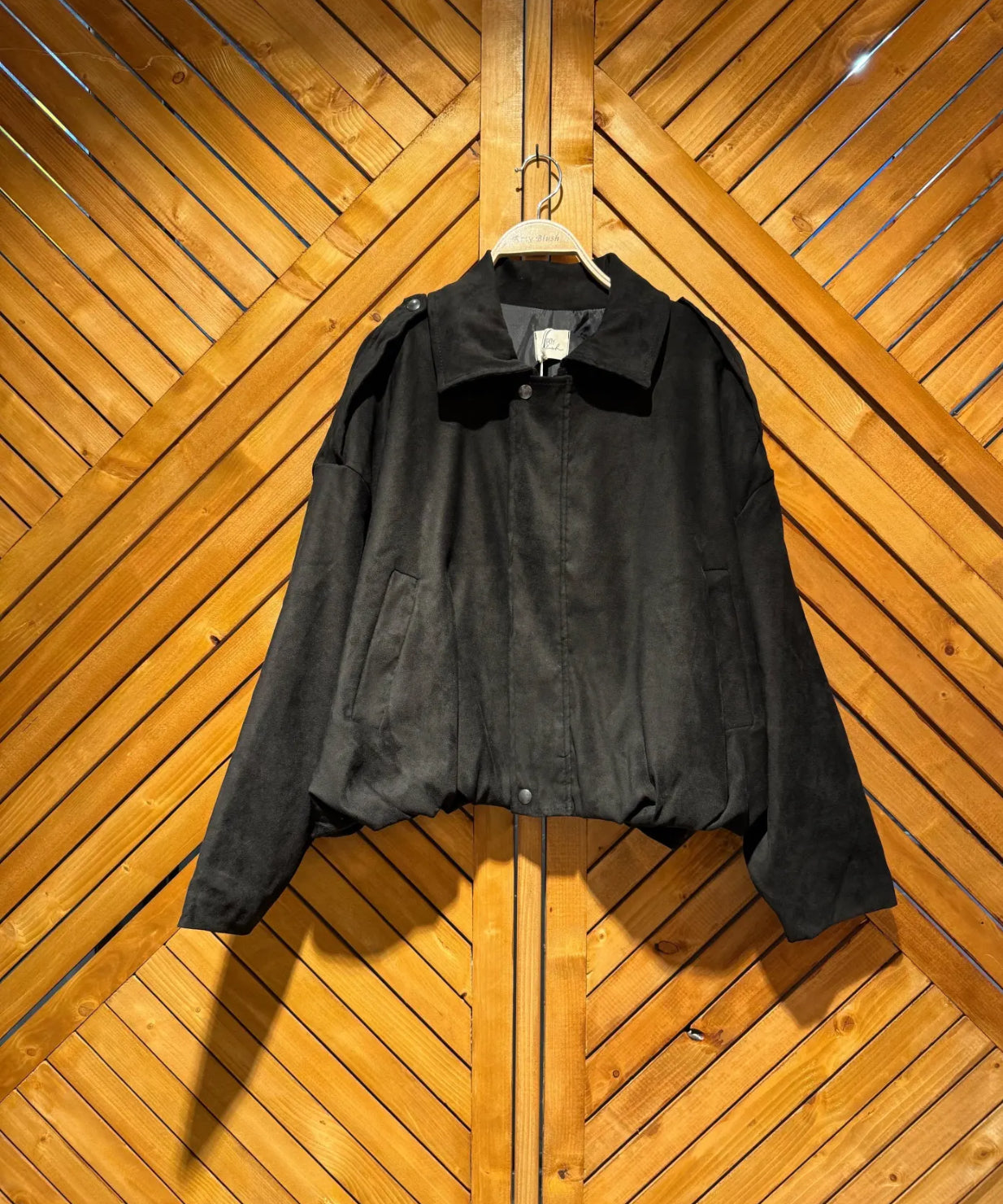 Veste courte oversize