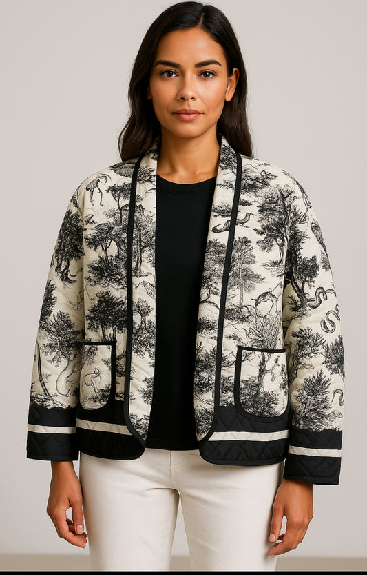 Veste motif Wild