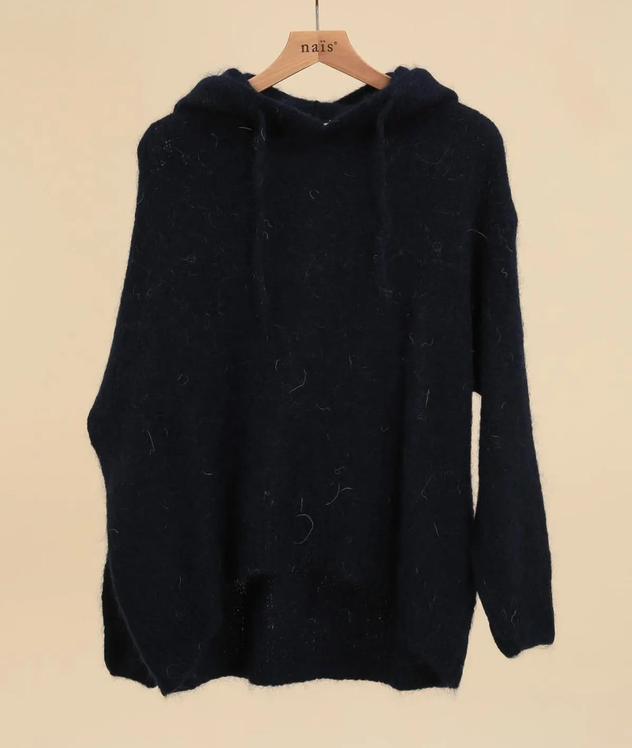 Pull à capuche façon sweat