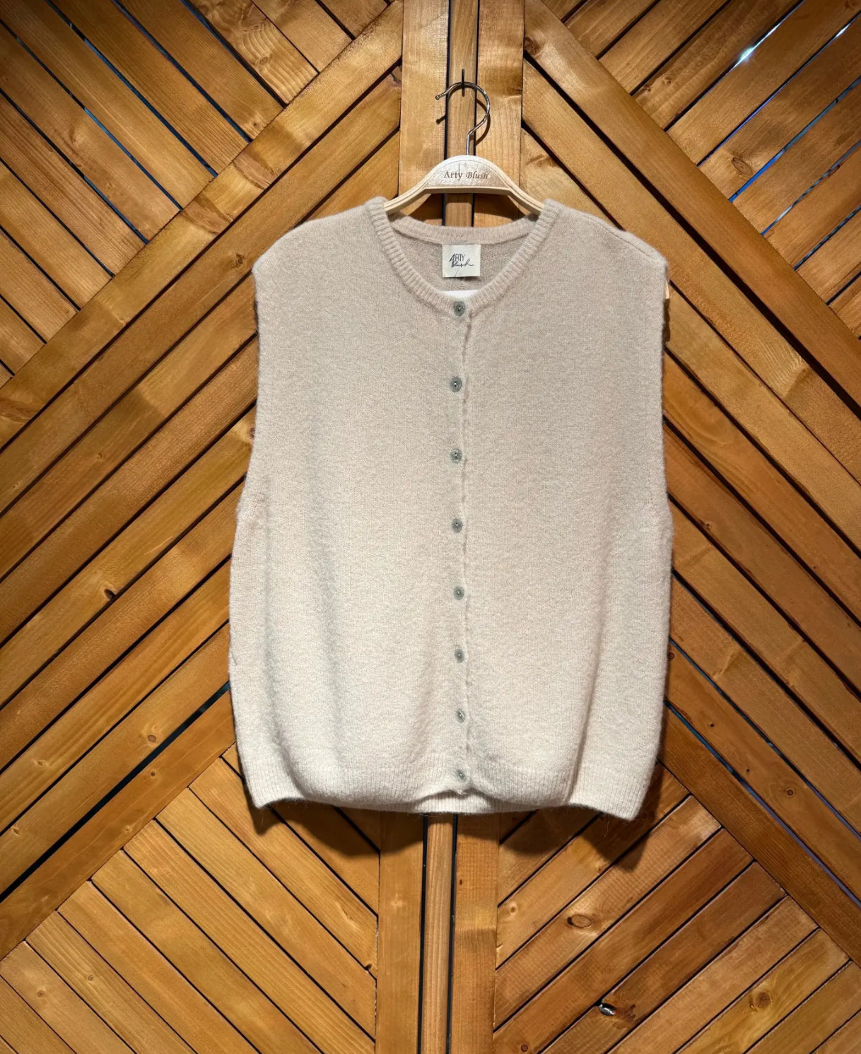 Gilet sans manches en baby alpaga – Eugenia Boutique