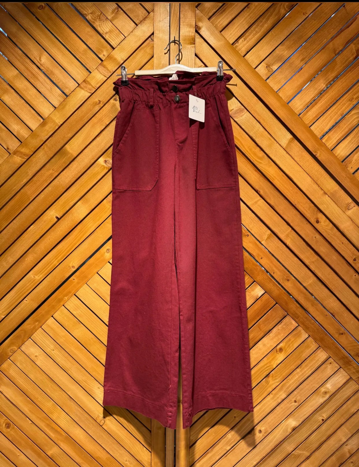 Pantalon large avec poches