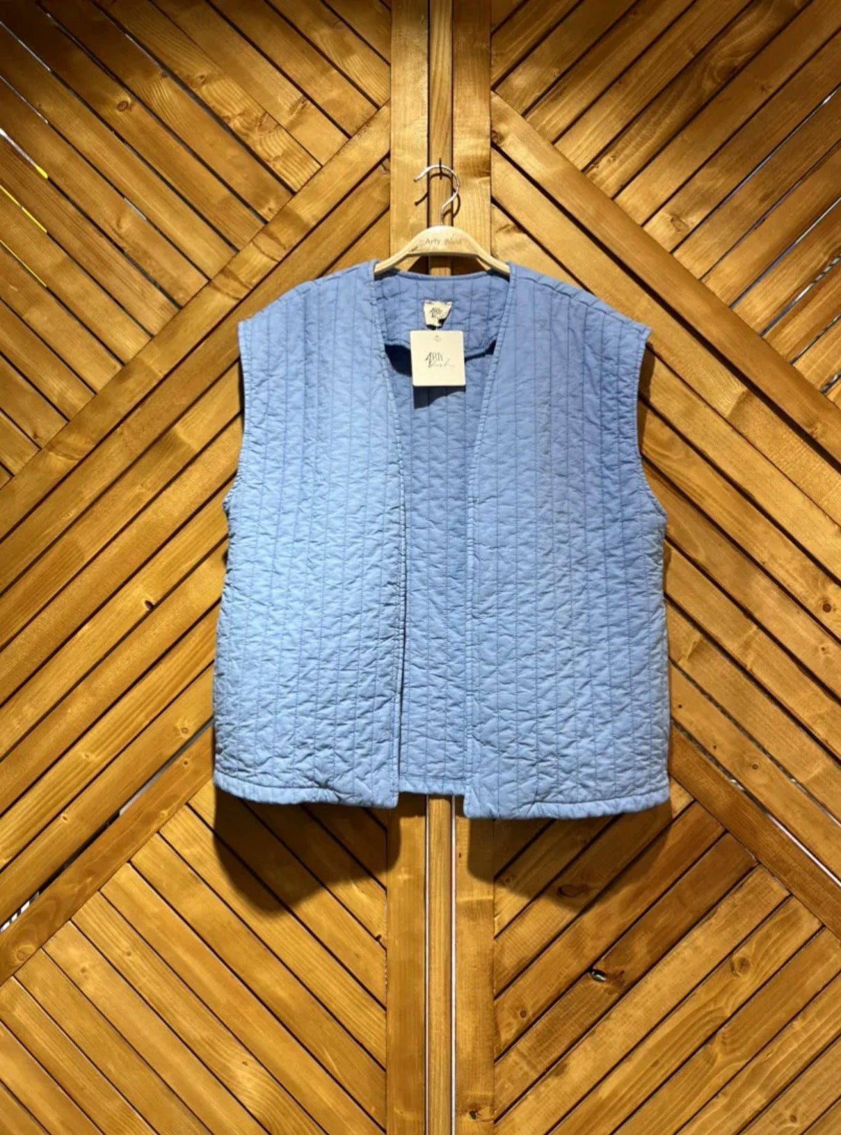 Gilet coton sans manches
