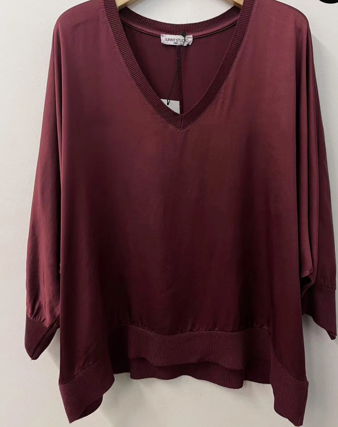 Top féminin décontracté en V