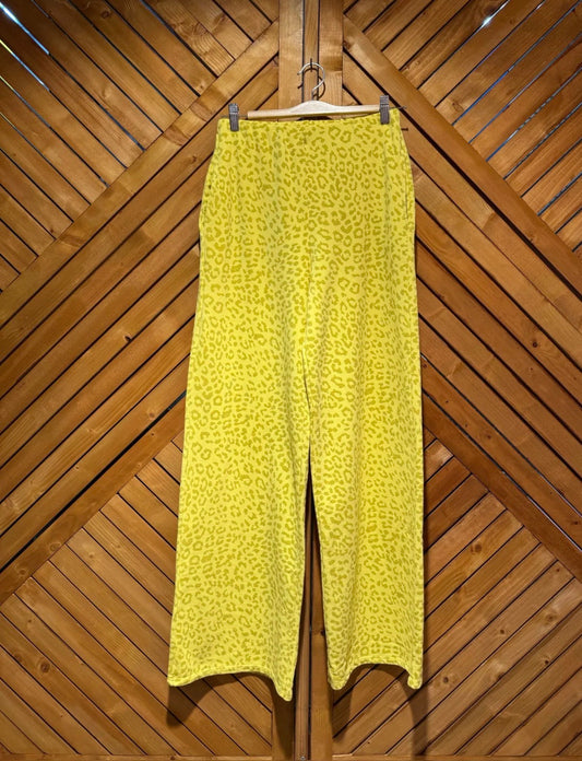 Pantalon large, léopard
