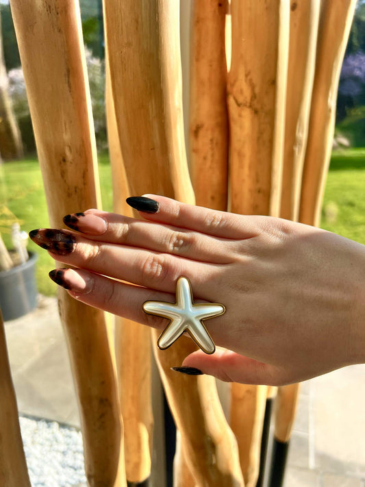 Bague étoile de mer