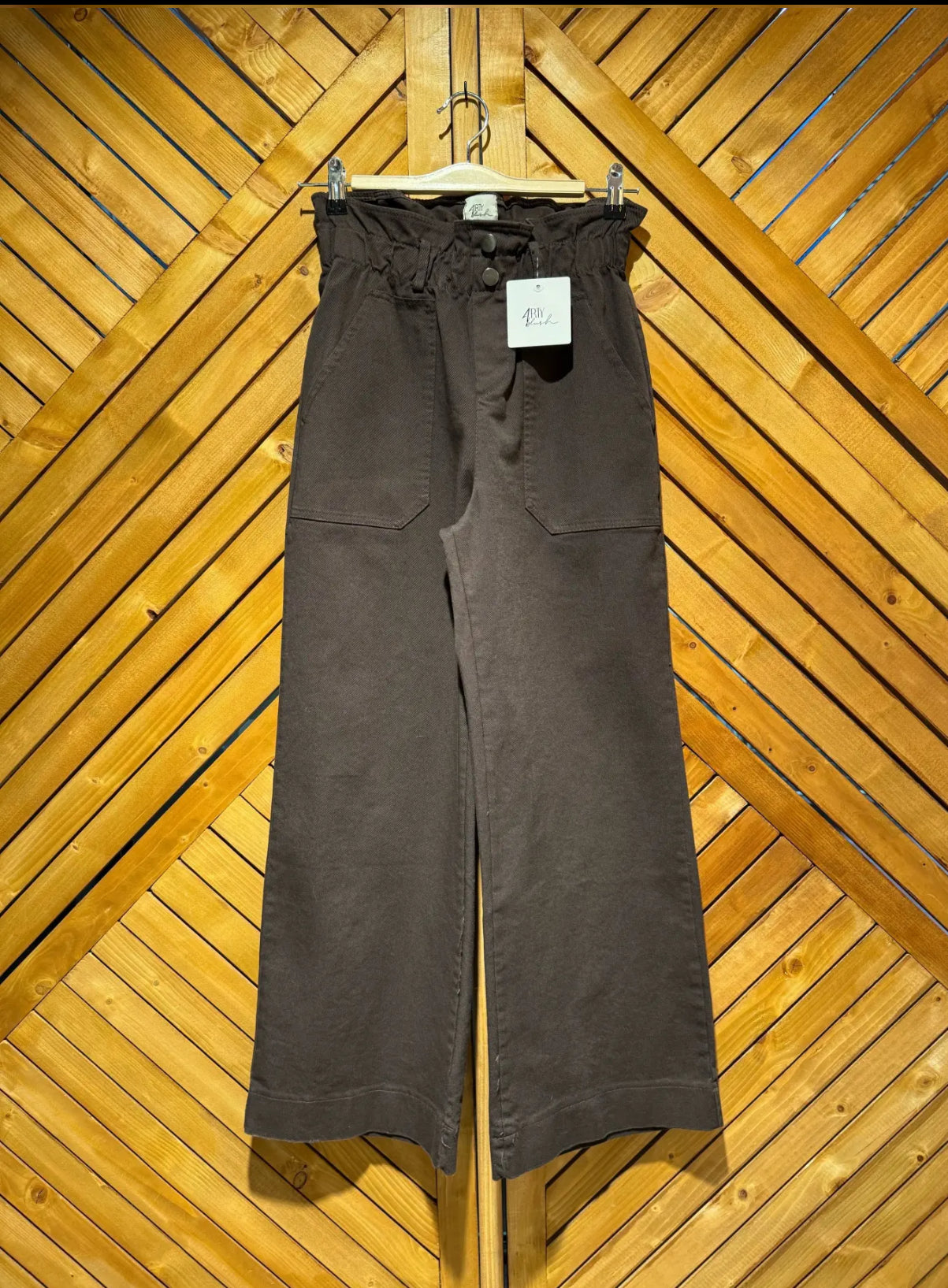 Pantalon large avec poches