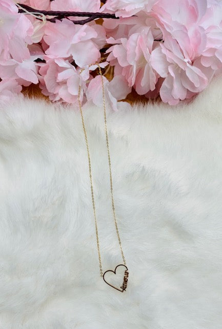 Collier Coeur AMOUR