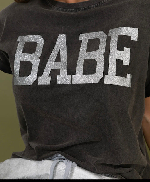 T.shirt BABE Glitter